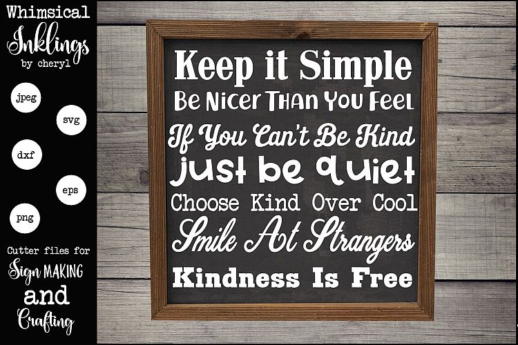 Kindness Is Free SVG