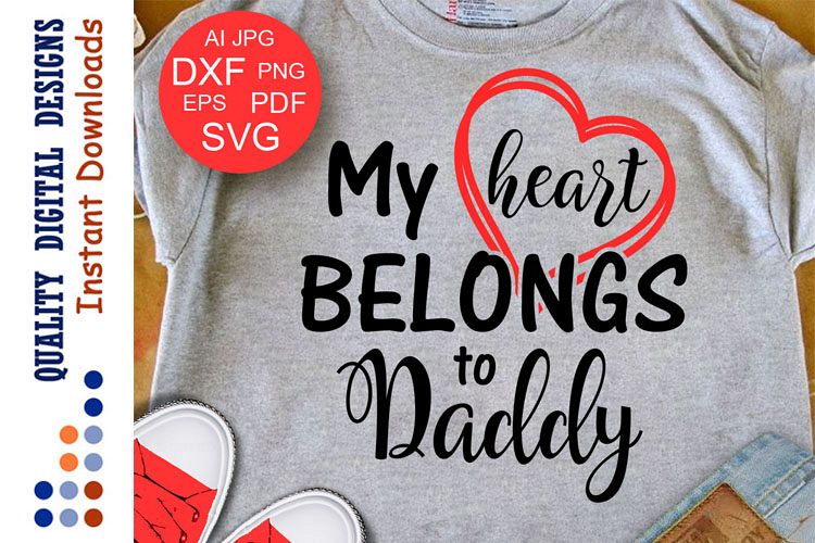 Fathers day SVG file silhouette cricut Family svg Digital