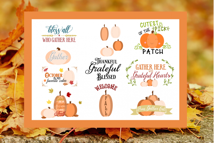 fall svg bundle, svg bundle, pumpkin svg, halloween svg, dxf