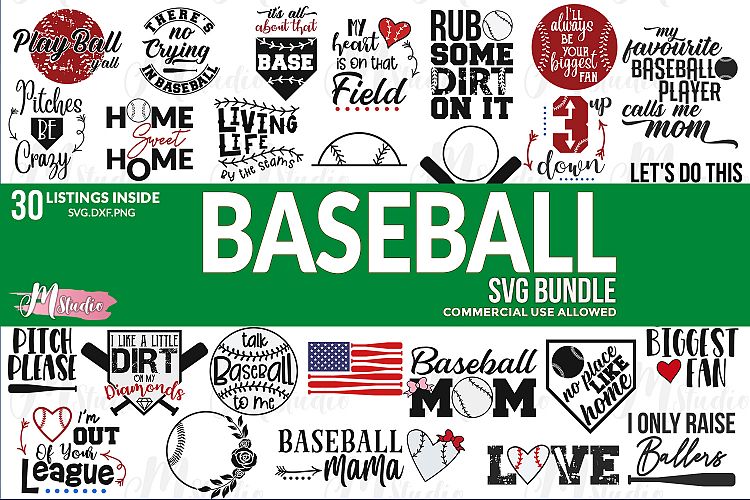 Baseball svg bundle