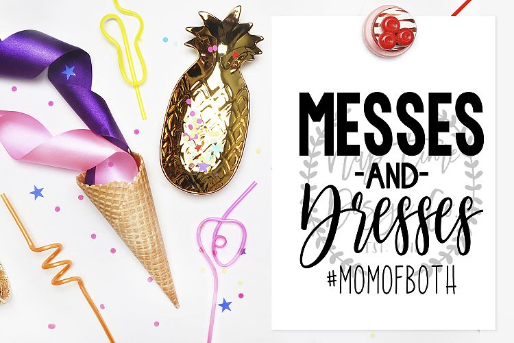 Messes and Dresses SVG