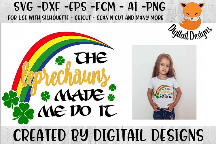 St Patricks Day SVG - Silhouette - Cricut