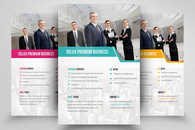 Employment Agency Business Flyer Template