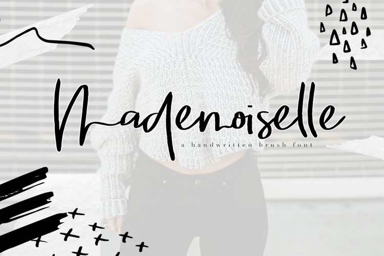 Mademoiselle - Chic Brush Font