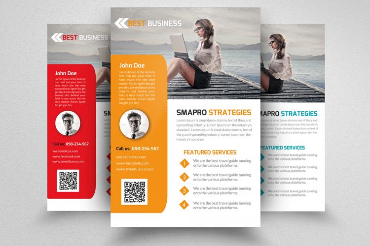 Business Solution Consultant Flyer