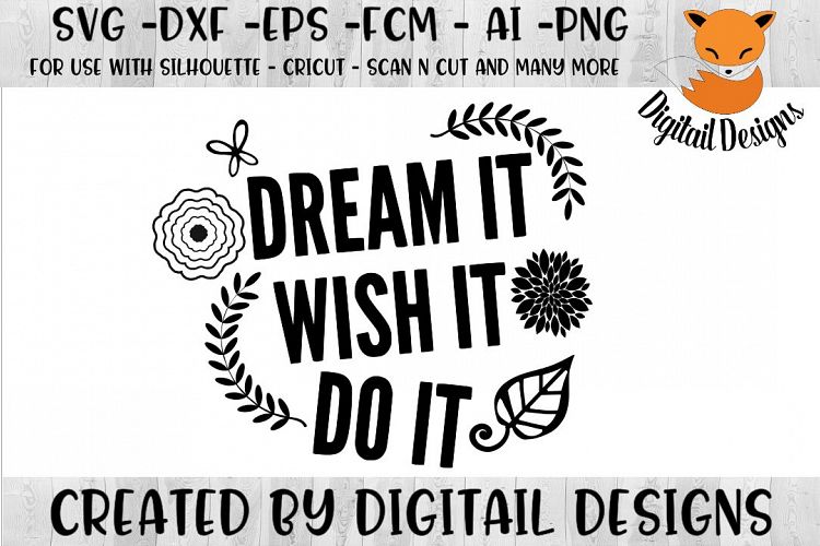 Dreams SVG - png - eps - dxf - ai - fcm -