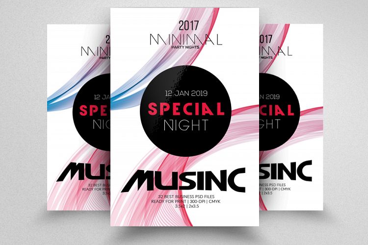 Music Party Flyer Template