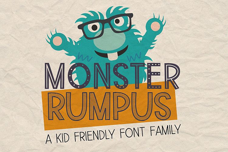 Monster Rumpus Font Family