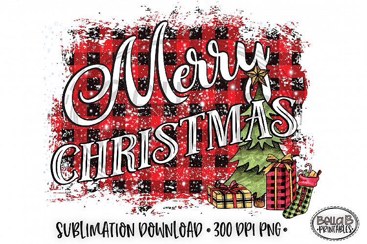 Download Christmas Sublimation Design, Merry Christmas Sublimation
