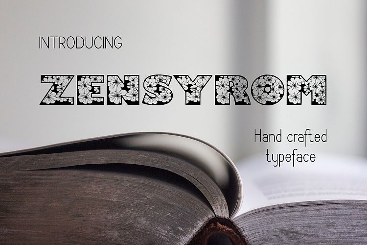 Zensyrom font
