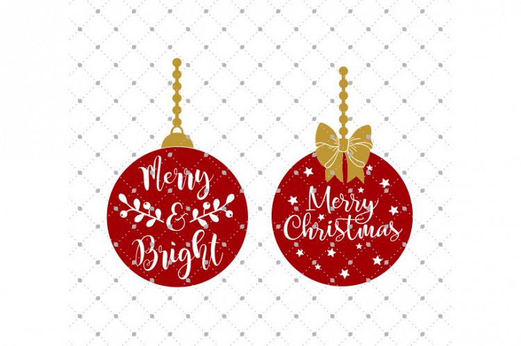 Download Christmas Ornaments SVG Cut Files (9266) | Cut Files ...