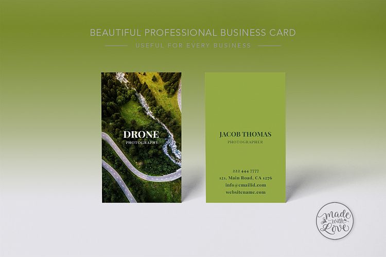 Drone Photography Business Card