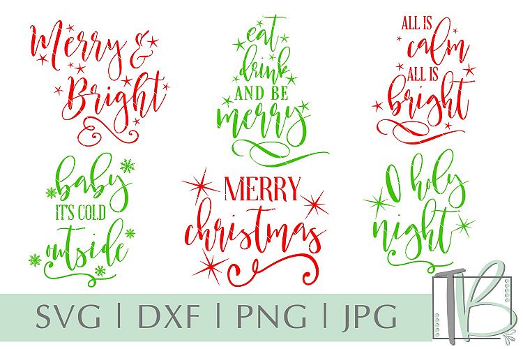 Christmas Quotes SVG Bundle