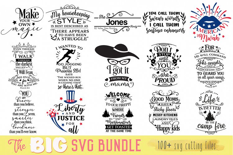 The Big SVG Cut Files Bundle - Limited Promotion!