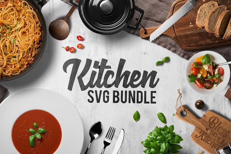 Kitchen Svg Bundle - Kitchen Quotes Svg - Chef Svg - Sayings