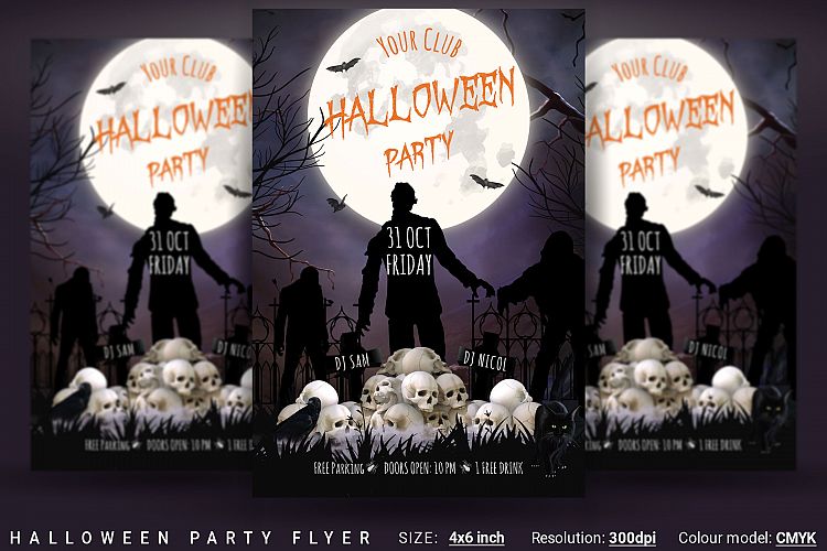 Halloween Party Flyer