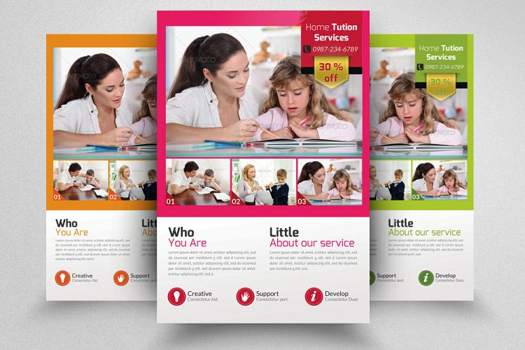 Day Care Centre Flyer Template