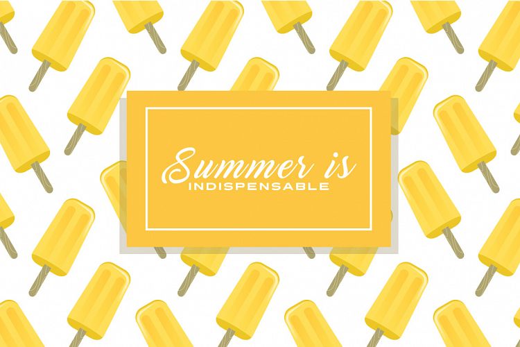 Summer is indispensable