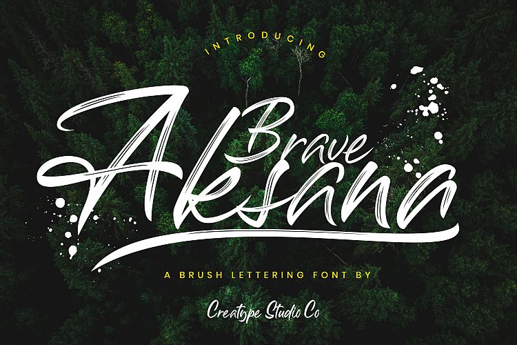 Aksana Brush Script