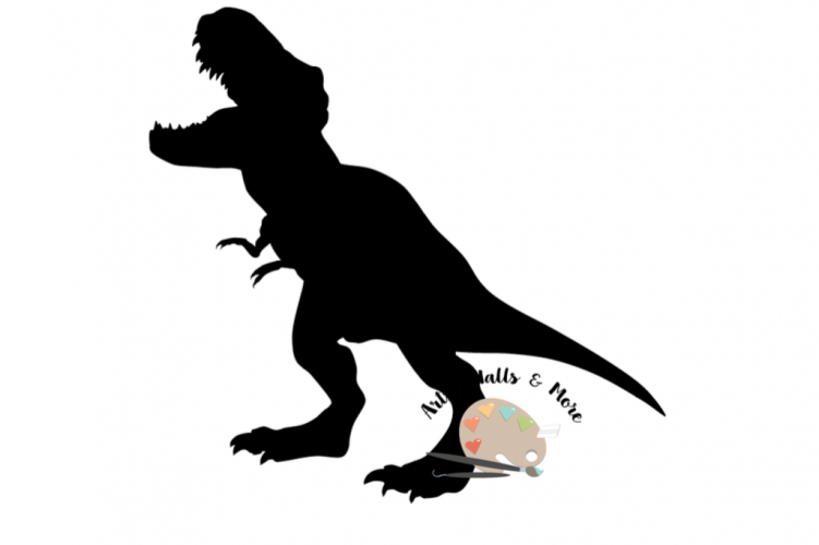 Download Dinosaur SVG CUT file digital download, cute boy tyrannosaurus rex t-rex silhouette svg for t ...