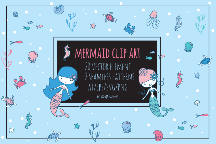 Download Free Illustrations Download Mermaid Clip Art Free Design Resources