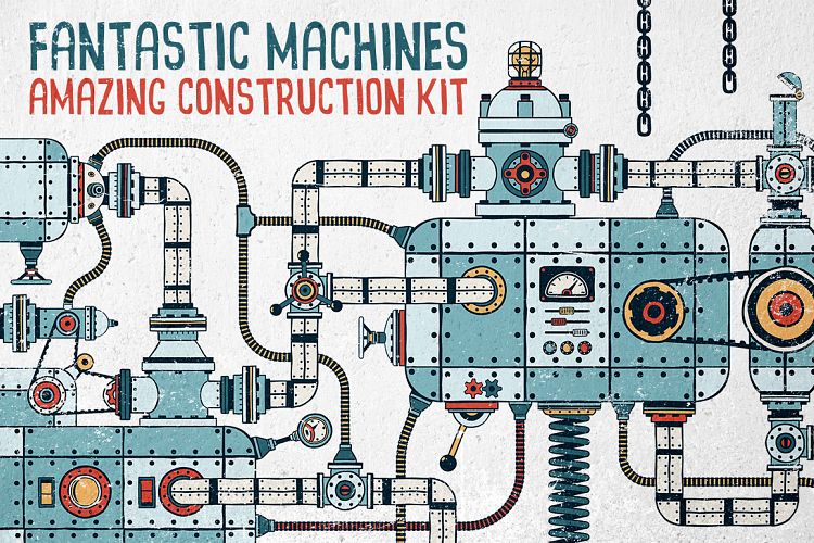 Fantastic Machines Construction Kit