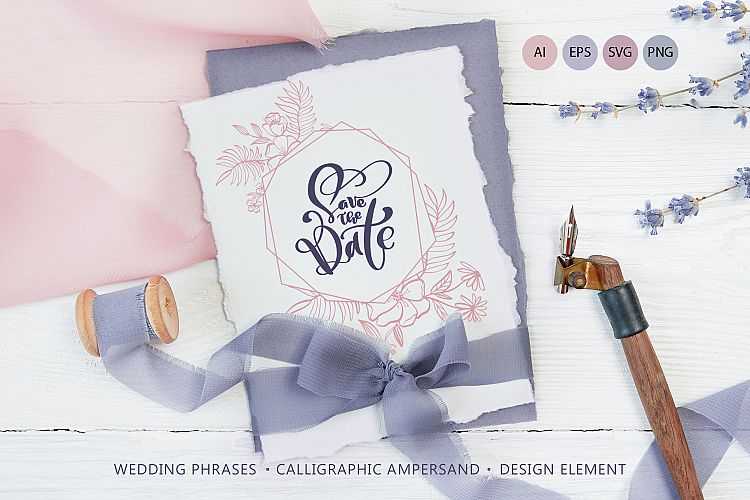Wedding Vector Calligraphy