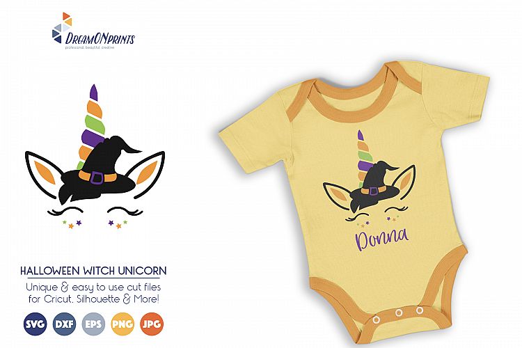Halloween Unicorn SVG Cut Files