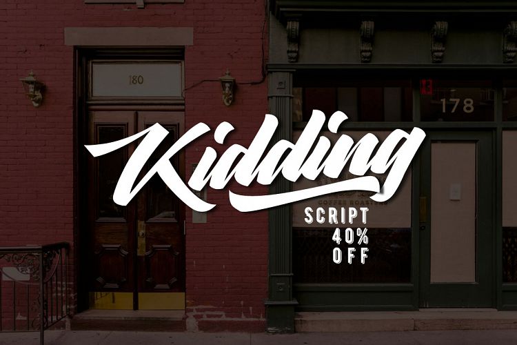 Kidding Script