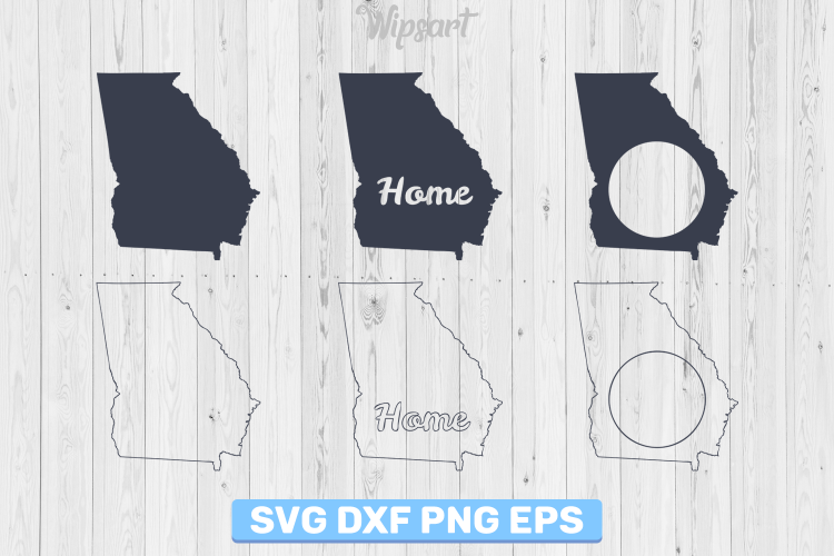 SALE! Georgia silhouette, georgia svg file, georgia png