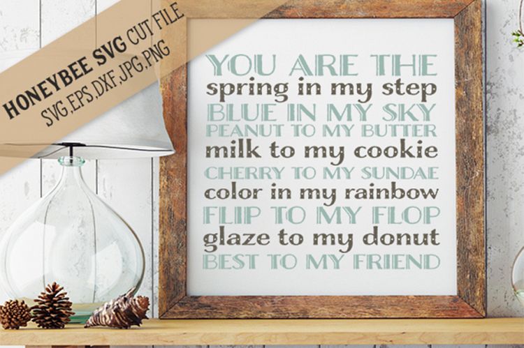 Best To My Friend SVG Cut File