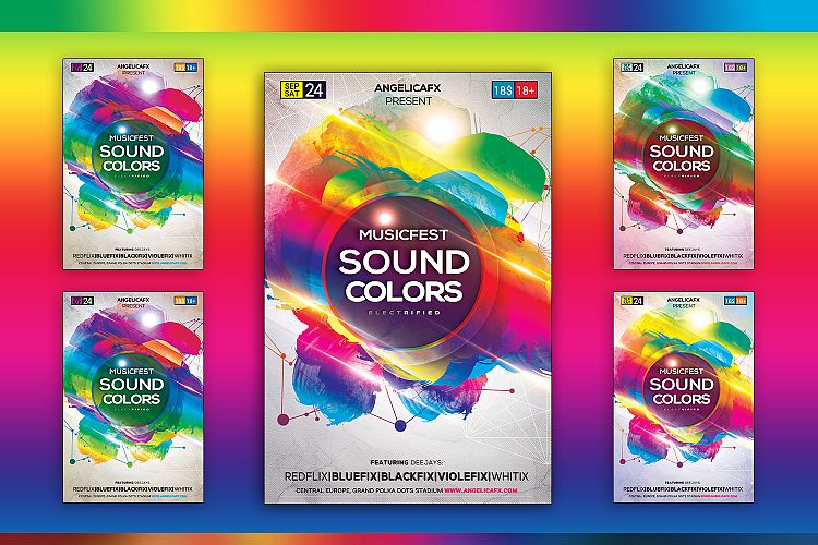 Music Fest Sound Colors