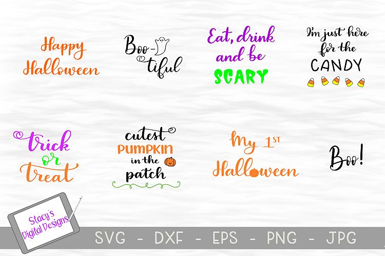 Halloween SVG Bundle - Volume 2 / 8 Halloween SVG files