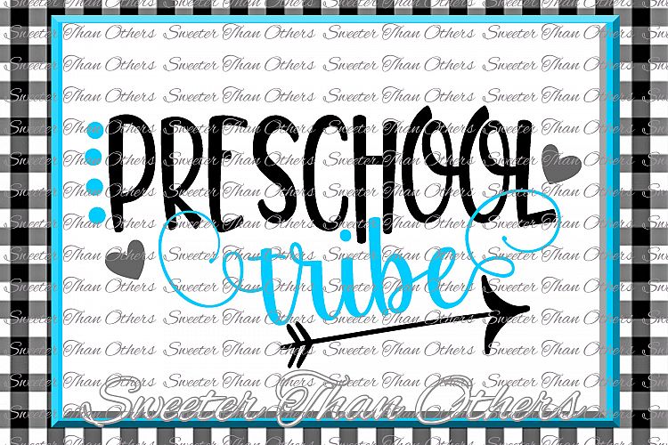 Preschool tribe svg, Teacher Svg