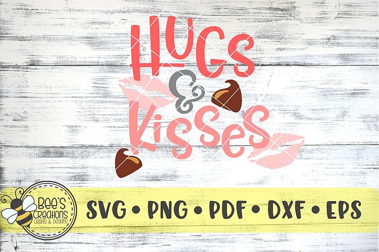 Hugs and Kisses SVG