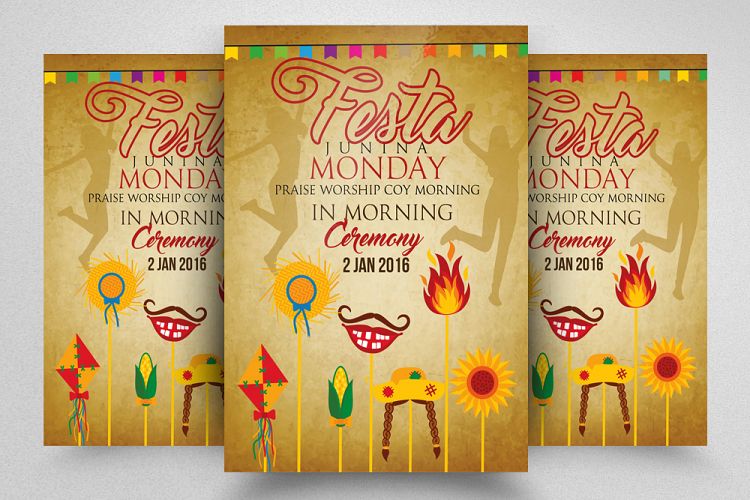 Festa Junina Flyer