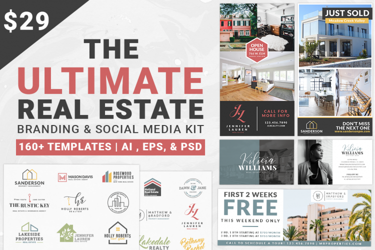 Real Estate Branding & Social Media Kit