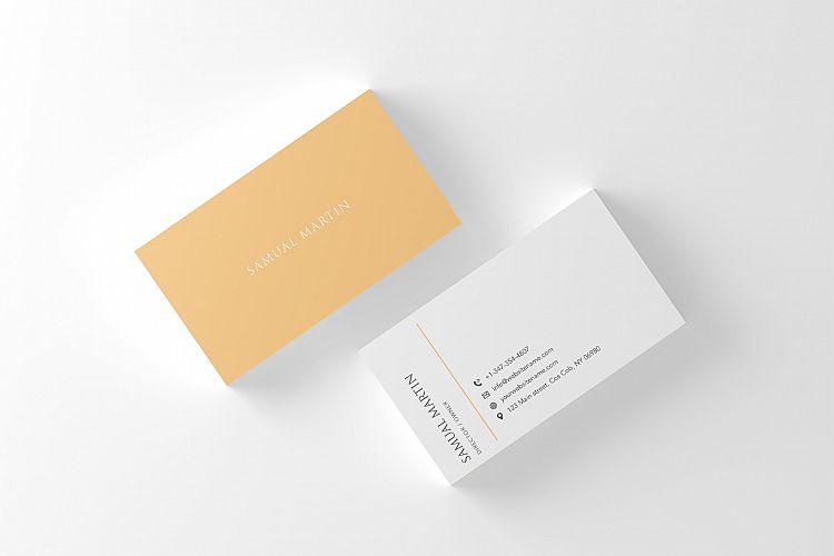 Beautiful Simple Classy Modern Business Card