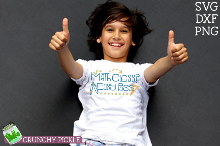 Math Class Easy Pass SVG