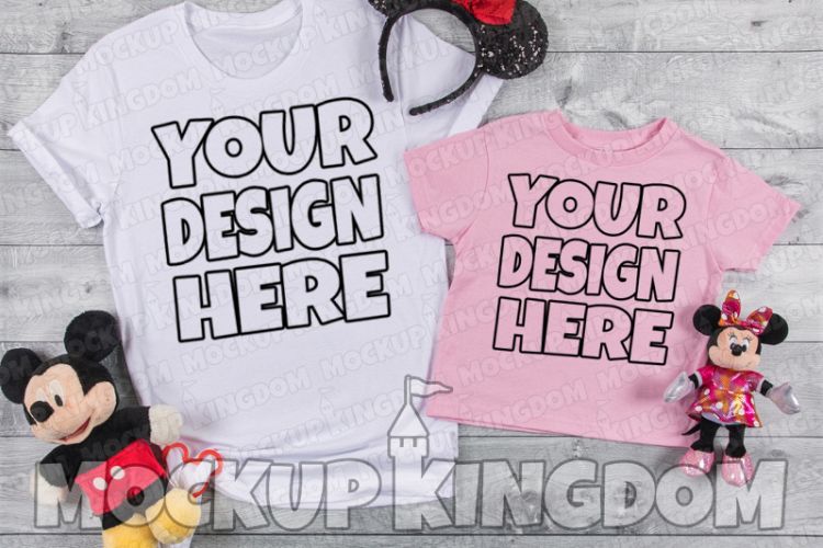 Mommy and Me Mockup, Crew Neck Mockup, Parent Child Mockup