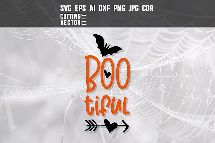 BOOtiful - svg, eps, ai, cdr, dxf, png, jpg