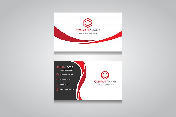 Business Card Template. creative business card