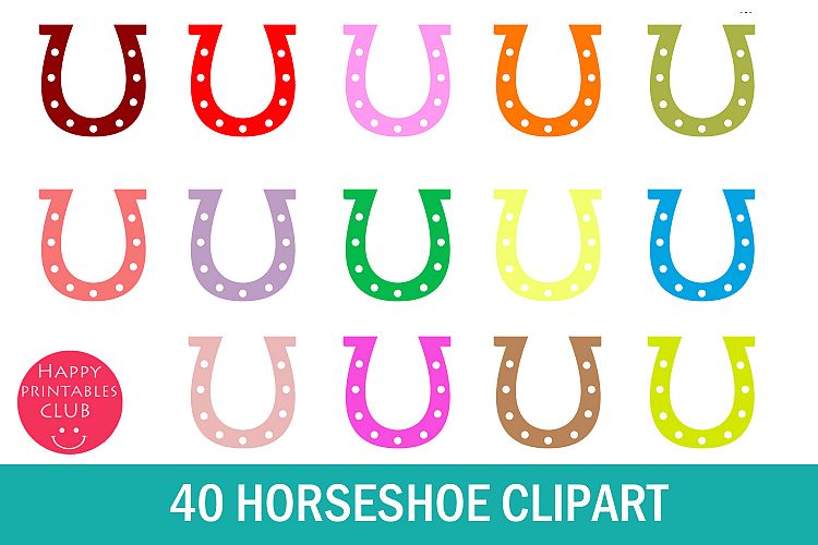 40 Horseshoe Clipart-Clipart of Horseshoe