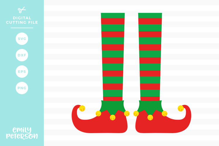 Elf Feet SVG DXF EPS PNG