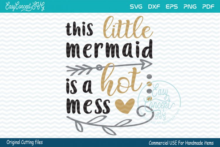 This little mermaid is a hot mess