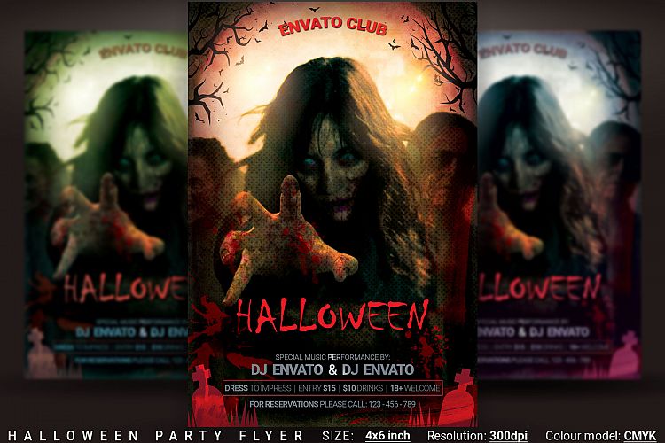 Halloween Party Flyer