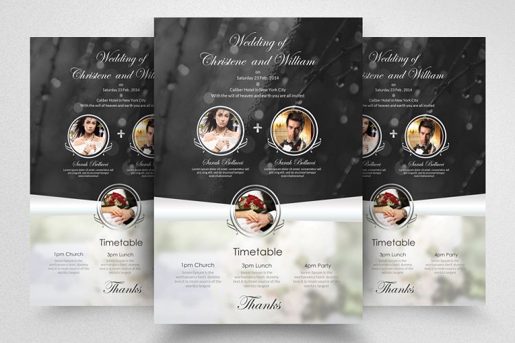 Wedding Invitation Flyer