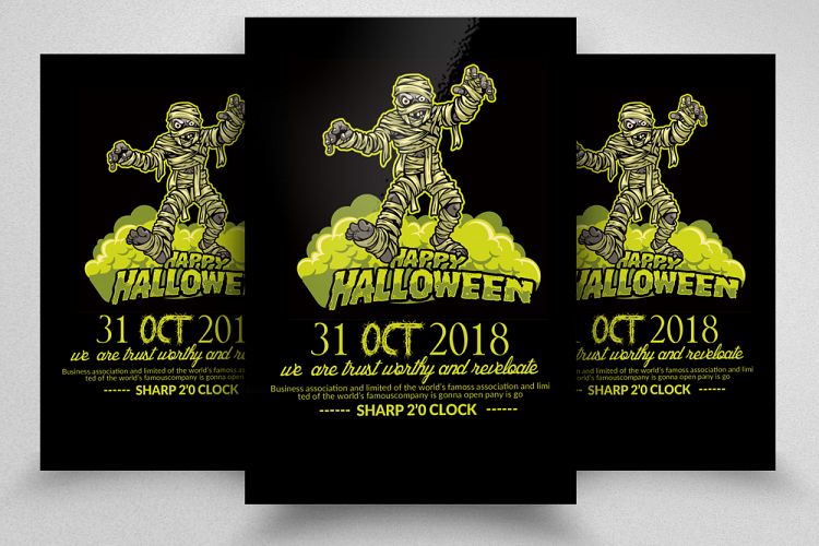 Halloween Flyer Template