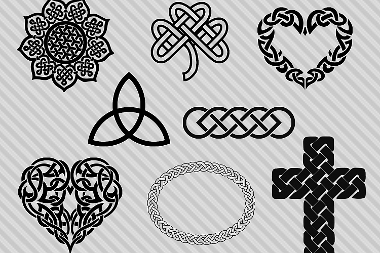 Celtic svg bundle, celtic clipart, dxf