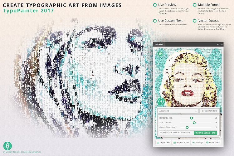 TypoPainter - Typographic Painter